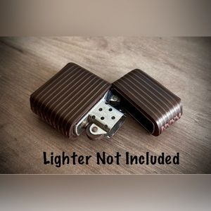 Genuine Leather Case for Zippo Lighter Standard Size (Made in USA 🇺🇸)